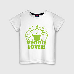 Детская футболка Veggie lover (овощелюб)