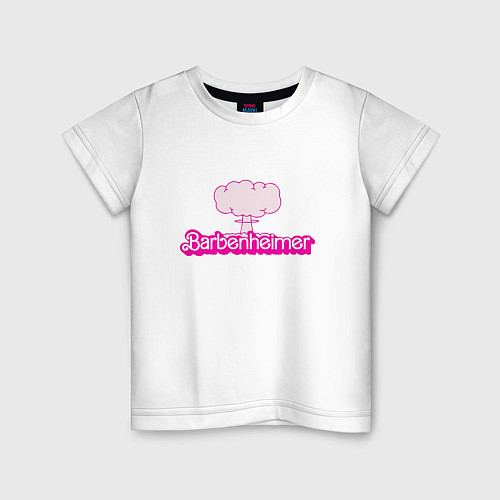Детская футболка Барбигеймер / Белый – фото 1