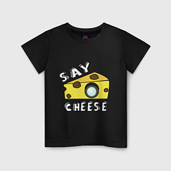 Детская футболка Say cheese