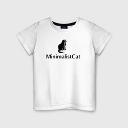Детская футболка Коты MinimalistCat