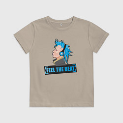 Детская футболка Чувствуй бит