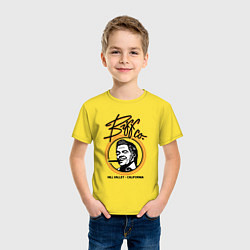 Футболка хлопковая детская Бифф, цвет: желтый — фото 2
