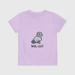 Детская футболка The confused pigeon