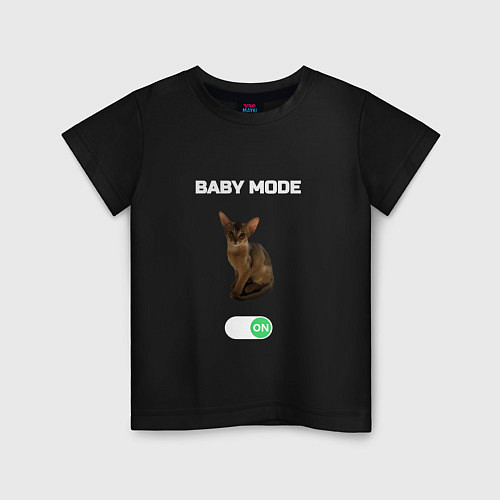 Детская футболка Филя - BABY MODE / Черный – фото 1