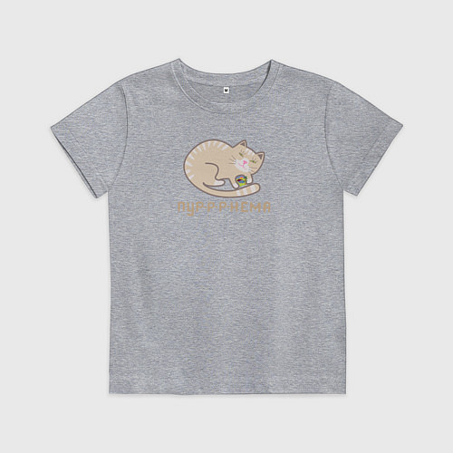 Детская футболка Пурнема / Меланж – фото 1