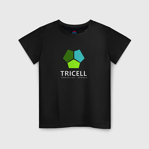 Детская футболка Tricell Inc / Черный – фото 1