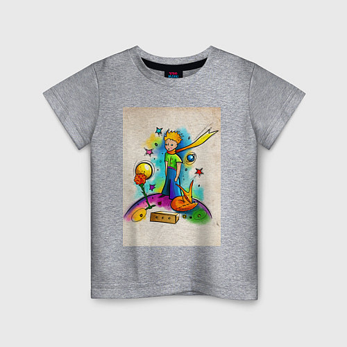 Детская футболка Le Petit Prince / Меланж – фото 1
