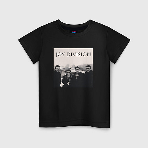 Детская футболка Тру фанат Joy Division / Черный – фото 1