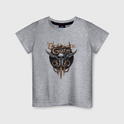 Детская футболка Baldurs Gate 3 - logotype