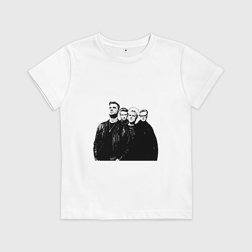 Детская футболка Depeche Mode - World Violation Tour / Белый – фото 1