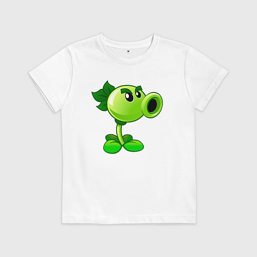 Детская футболка Повторитель горохострел / Белый – фото 1