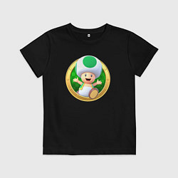 Детская футболка Тоад значок