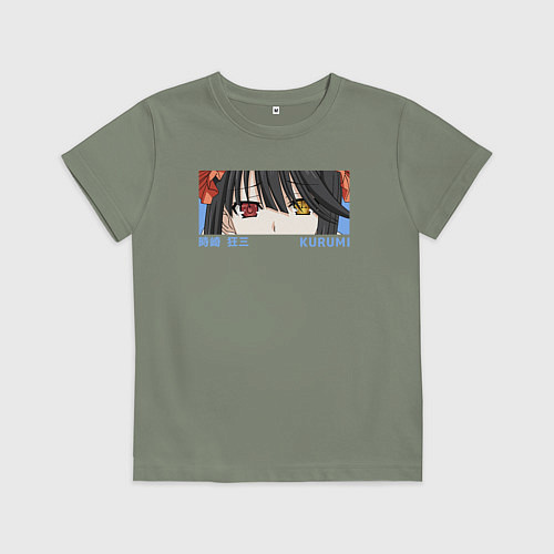 Детская футболка Глаза Куруми / Авокадо – фото 1