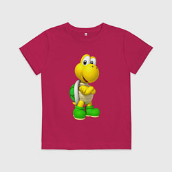 Футболка хлопковая детская Купа-трупа стоит, цвет: маджента