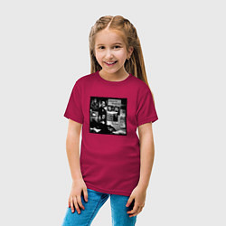 Футболка хлопковая детская Depeche Mode - 101 Pasadena, цвет: маджента — фото 2