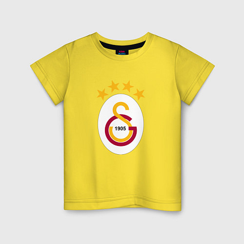Детская футболка Galatasaray fc sport / Желтый – фото 1