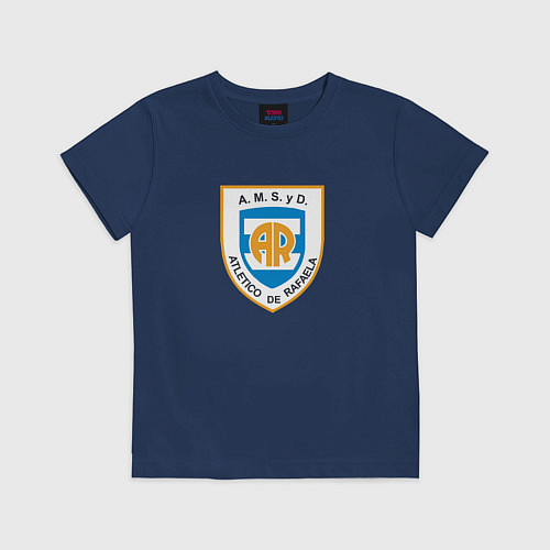 Детская футболка Атлетико Рафаэла / Тёмно-синий – фото 1