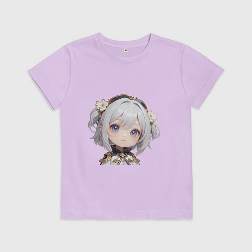Детская футболка Хьока / Лаванда – фото 1