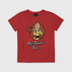 Футболка хлопковая детская Vault punch boy, цвет: красный