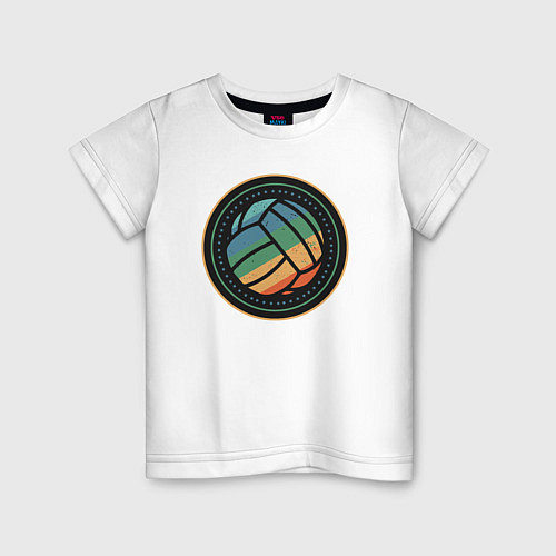 Детская футболка Colorball / Белый – фото 1