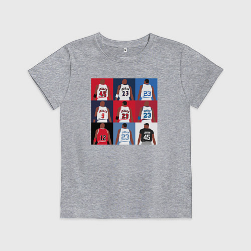 Детская футболка Jordan plays / Меланж – фото 1