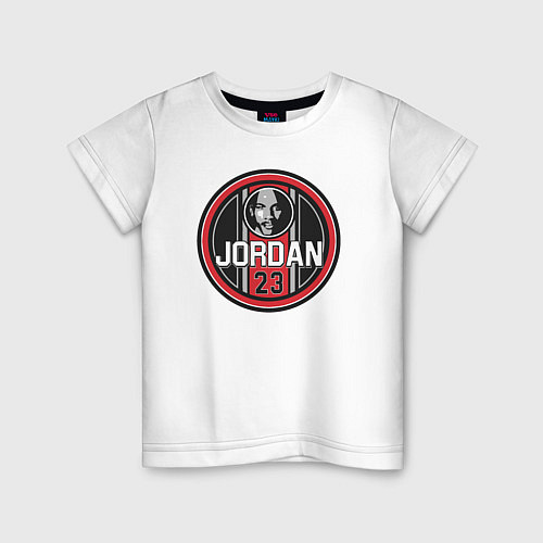 Детская футболка Jordan bulls / Белый – фото 1