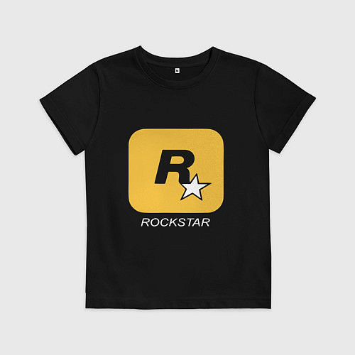 Детская футболка Rockstar / Черный – фото 1