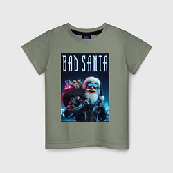 Детская футболка Bad santa - ai art