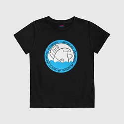 Детская футболка Душнила акуля