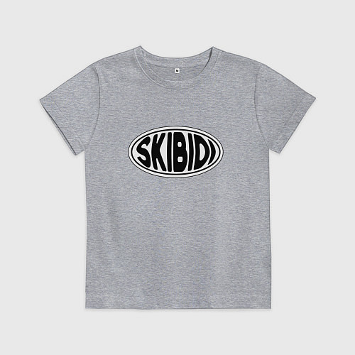 Детская футболка Скибиди / Меланж – фото 1