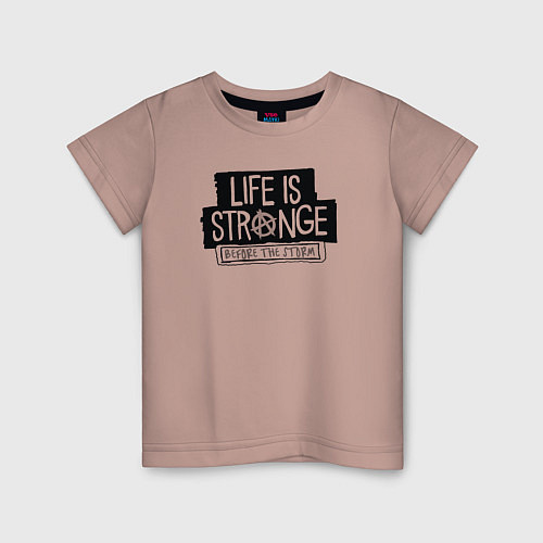 Детская футболка Life is Strange Before the Storm / Пыльно-розовый – фото 1