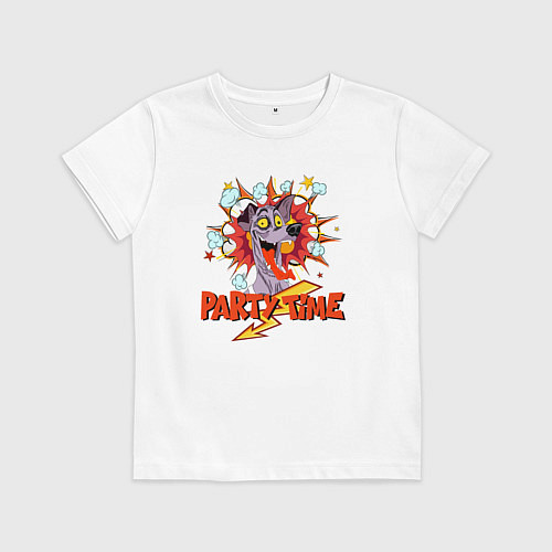 Детская футболка Весёлый пёс / Белый – фото 1