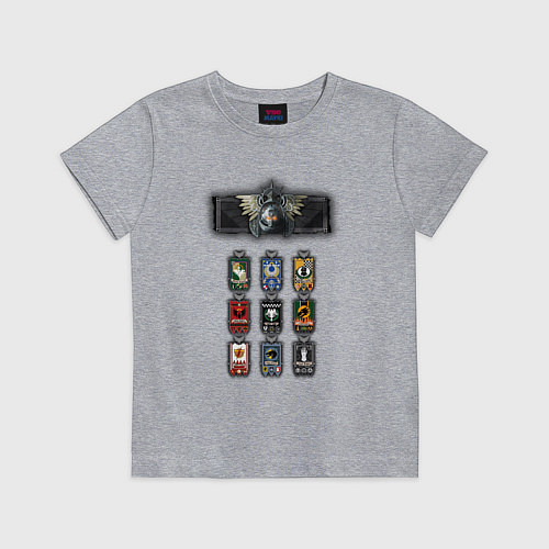 Детская футболка Легионы лоялисты / Меланж – фото 1