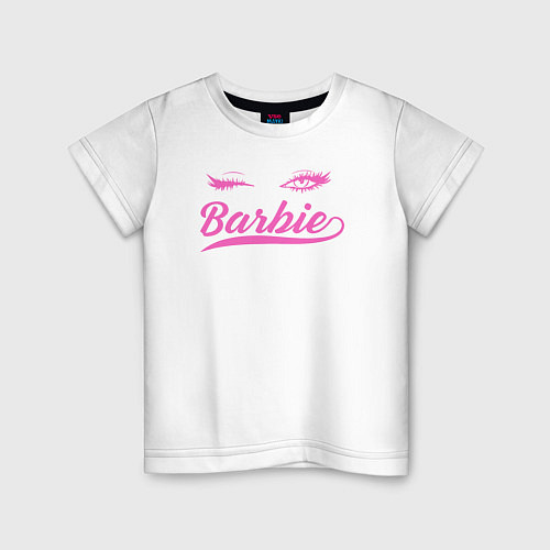 Детская футболка Barbie blink / Белый – фото 1