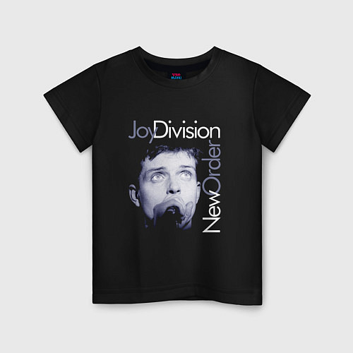 Детская футболка Joy Division - Ian Curtis / Черный – фото 1