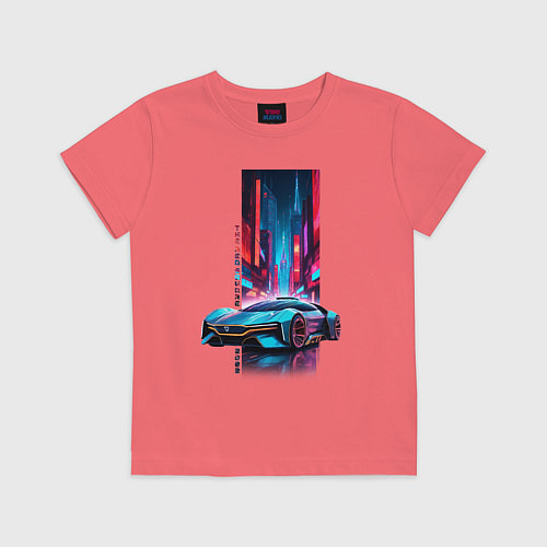 Детская футболка Красная площадь 2082 / Коралловый – фото 1