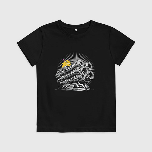 Детская футболка Grizzbolt on work Palwolrd / Черный – фото 1