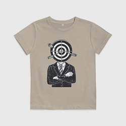 Детская футболка Человек дартс