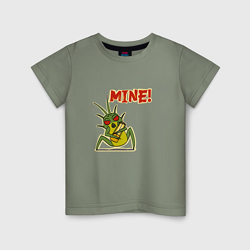 Детская футболка Lethal Company: Mine! / Авокадо – фото 1