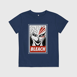 Футболка хлопковая детская Пустой Ичиго, цвет: тёмно-синий
