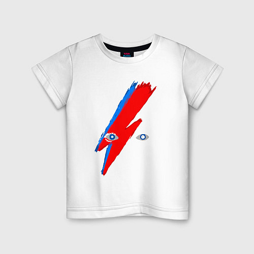 Детская футболка Bowie / Белый – фото 1