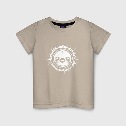 Детская футболка Исаак и терновый венец / Миндальный – фото 1