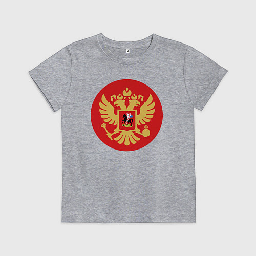 Детская футболка Класна Герб / Меланж – фото 1