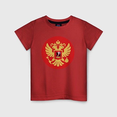 Детская футболка Класна Герб / Красный – фото 1