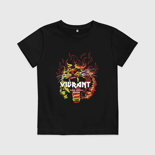 Детская футболка Яркий ум всегда сияет / Черный – фото 1