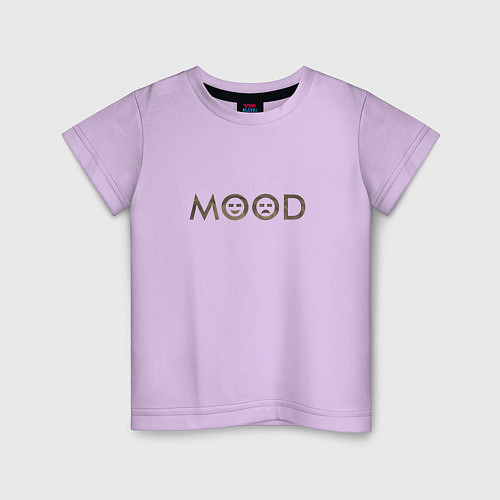 Детская футболка Mood / Лаванда – фото 1