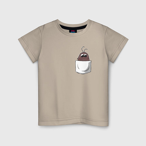 Детская футболка Гуррен-Лаганн Бута / Миндальный – фото 1