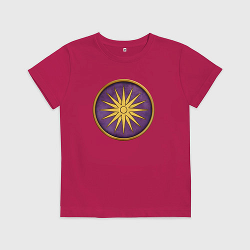 Детская футболка Македония Rome: Total War Alexander / Маджента – фото 1