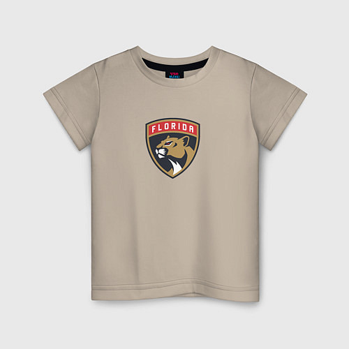 Детская футболка Florida Panthers NHL / Миндальный – фото 1