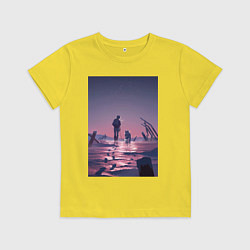 Футболка хлопковая детская Для тебя Бессмертный Фуши, цвет: желтый